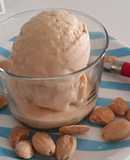 Helado de turrón -con heladera-