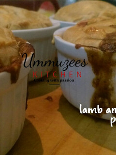 A picture of Lamb and Vegetable pie.