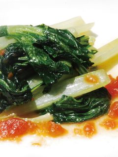 果醬料理-木瓜醬炒青菜 的食譜成品照片
