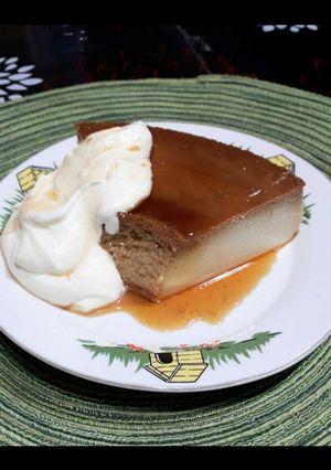 Una foto de Flan casero👩‍🍳💜