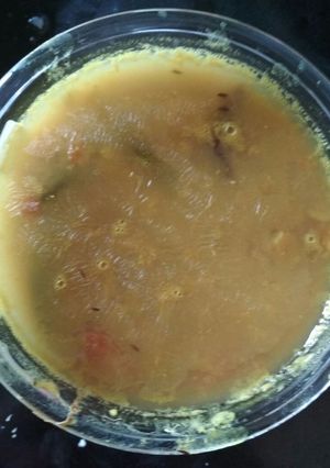 A picture of Tuar daal.
