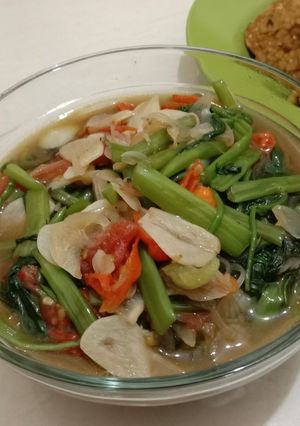 Foto resep Tumis kangkung saus tiram