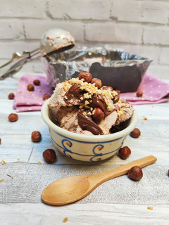 Foto di Gelato alla crema di nocciole