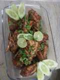 Spicey chicken wings