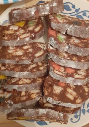 Une photo de Saucisson au Chocolat