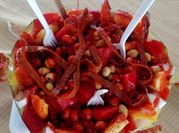 Una foto de mango sandia