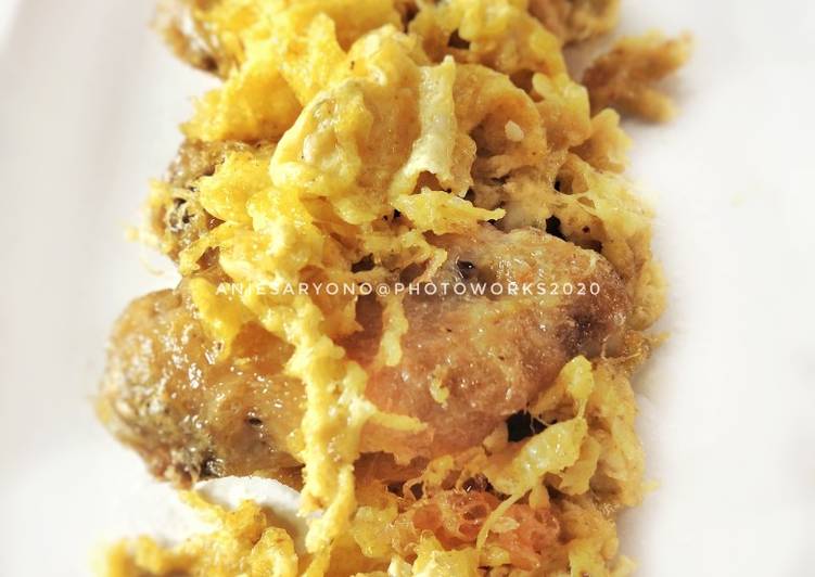 IDE #Resep Ayam Goreng Balut Telur menu masakan harian