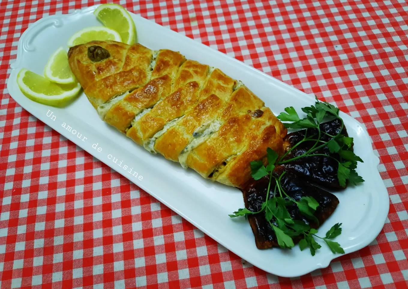 Poisson feuilleté aux épinards 🍴