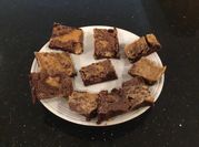 A picture of caramel fudge