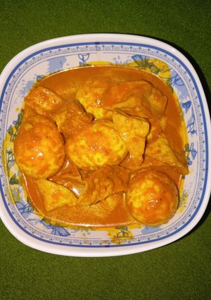 Foto resep Gulai tahu telur