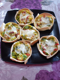 Una foto de Canastitas de verduras