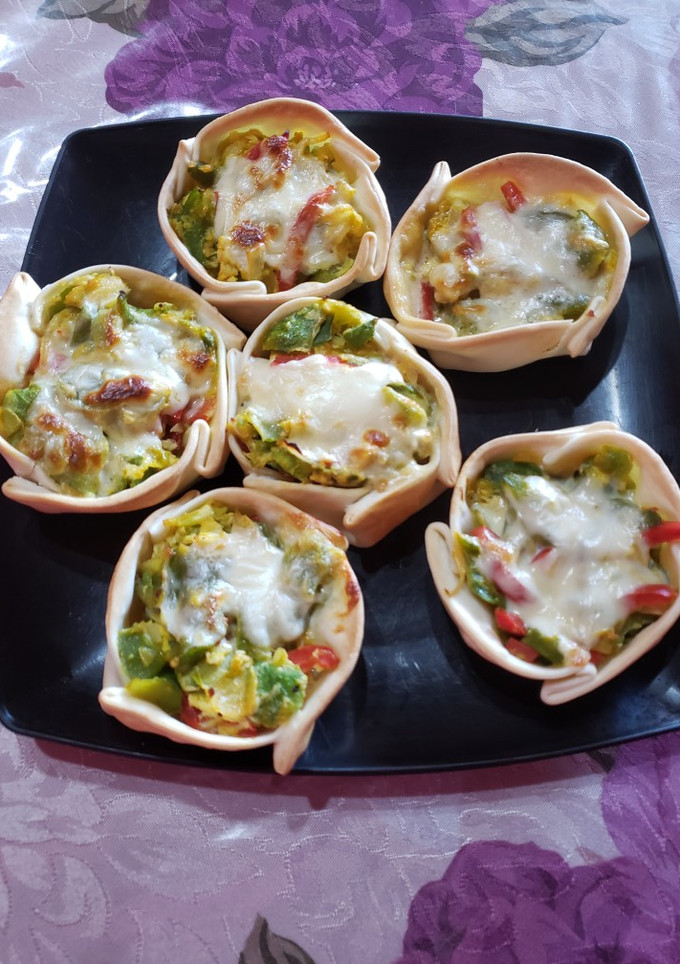 Una foto de Canastitas de verduras
