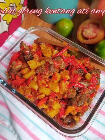 Cara Gampang Membikin Resep  Sambal goreng kentang ati ampela yang Lezat, Enak