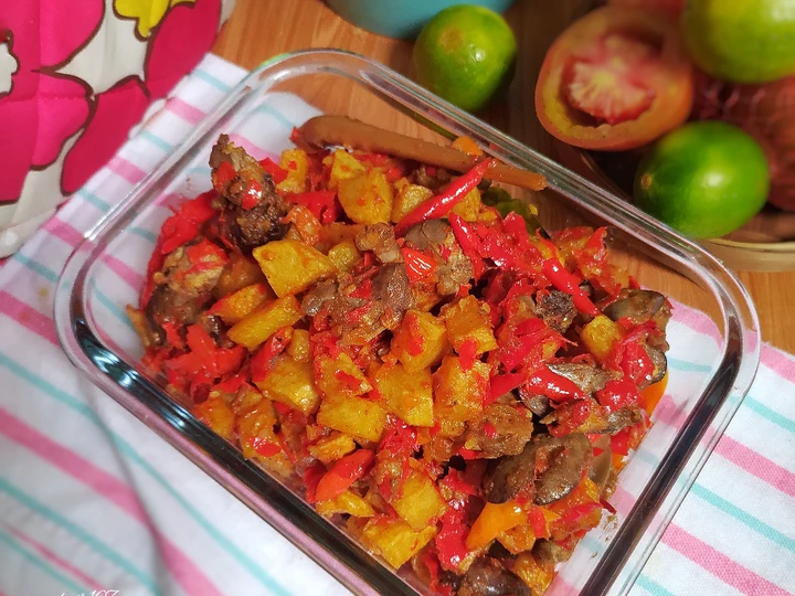 Langkah Mudah untuk Menyiapkan Resep  Sambal goreng kentang ati ampela yang Lezat Sekali, Lezat
