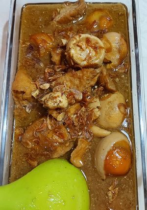Foto resep Semur tahu telor
