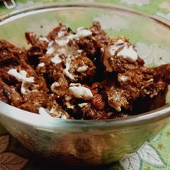 A picture of Afghani Mutton Gosht.