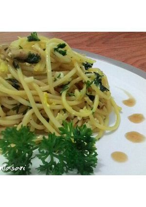 Foto resep Spaghetti Aglio E Olio Telur