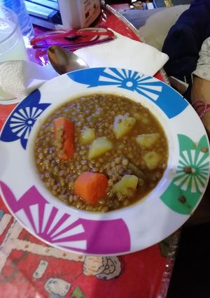 Una foto de Lentejas guisadas