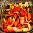 Verduras asadas (casi escalivada)