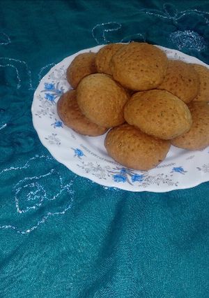 عکسی از دستور نان چای مازندرانی(چای نون)