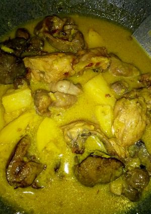 Foto resep Kare hati ayam dan kentang