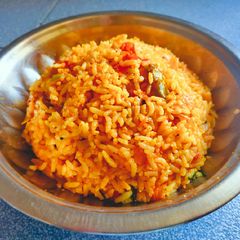 A picture of Tomato Rice 🍅🍚.
