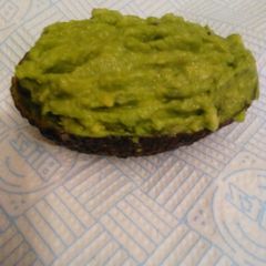 A picture of Avocado filled avocado.