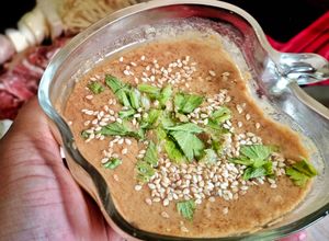 Foto resep Saus Cocolan Kacang Hotpot (Dipping Sauce Pengganti Saus Wijen)