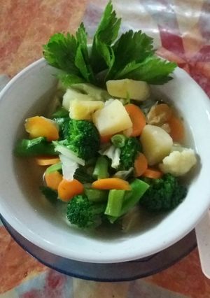 Foto resep Sop Warna Warni Ala Mama Pooh