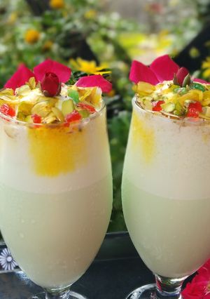 A picture of Kesar Badam Pista Milkshake.
