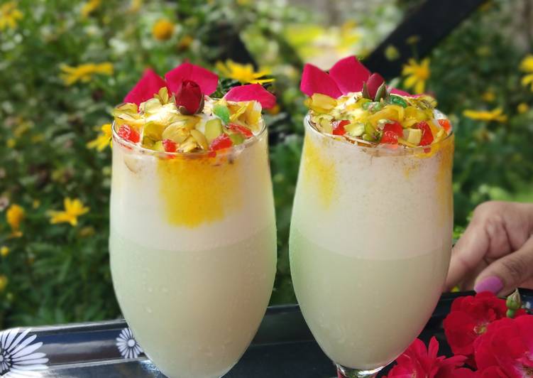 Kesar Badam Pista Milkshake