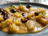 Cardo de bote con Castañas