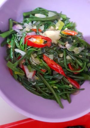 Foto resep Tumis kangkung ala resto