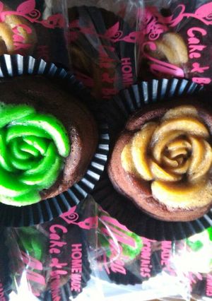 Foto resep Brownies mawar kukus