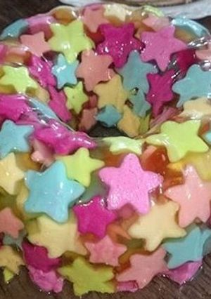 عکسی از دستور ژله خرده شيشه