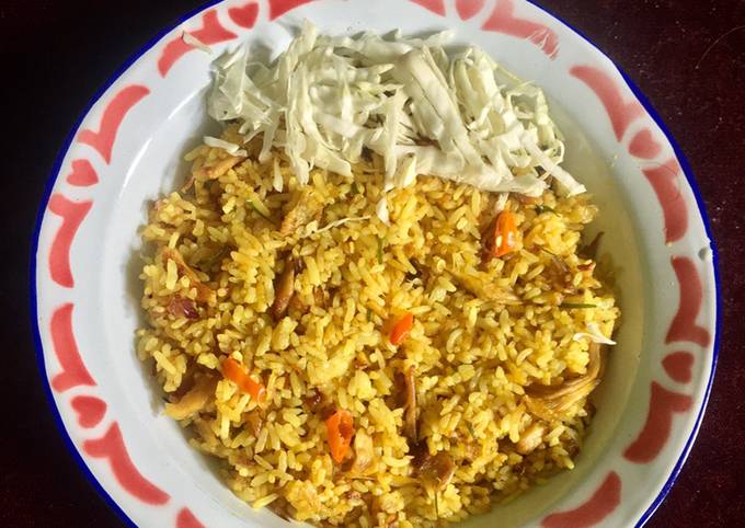 Anti Ribet, Bikin Nasgor Kunyit Daun Jeruk Menu Enak Dan Mudah Dibuat