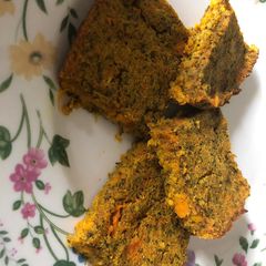 A picture of Bake sweet potato kibeh.