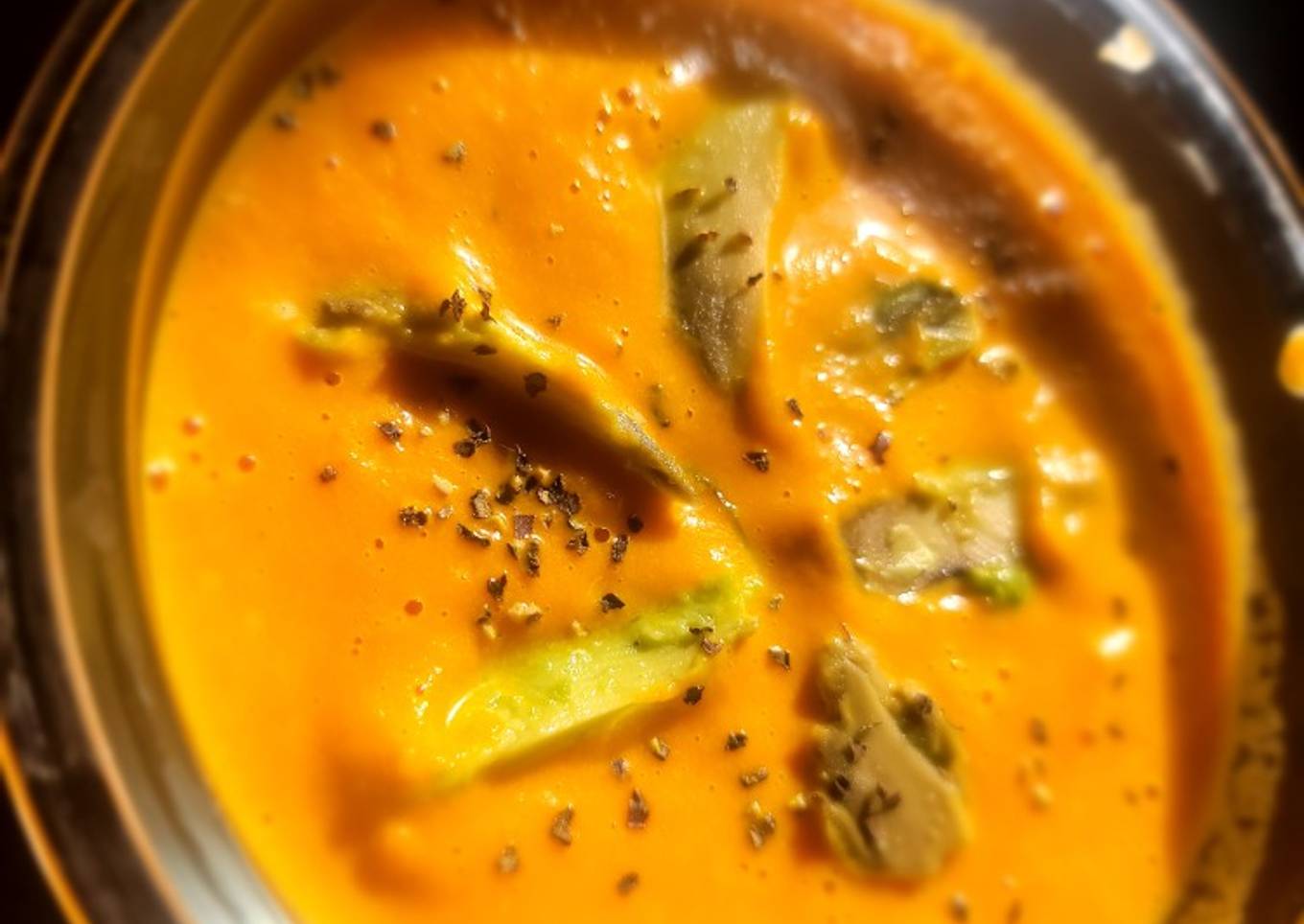 Homemade Creamy Carrot Soup
