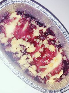 Foto resep Streusel Blueberry Crumble Cheese Bread Roti