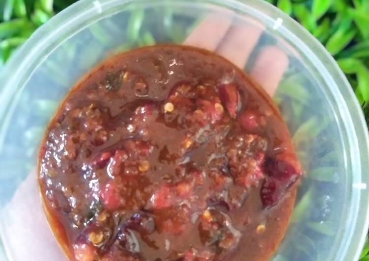 Resep Rujak Loba lobi level pedas, Bikin Ngiler