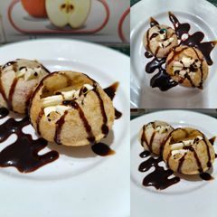 Chocolaty Panipuri Bombs A picture of Chocolaty Panipuri Bombs.
