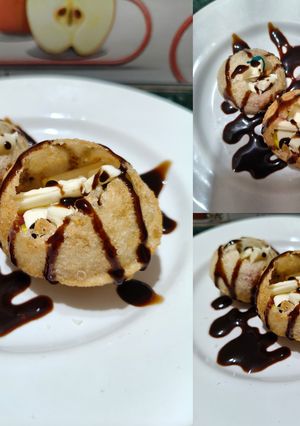 A picture of Chocolaty Panipuri Bombs.