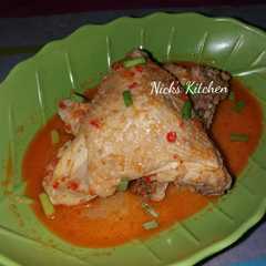 A picture of Ayam Bumbu Rujak Kuah Santan.