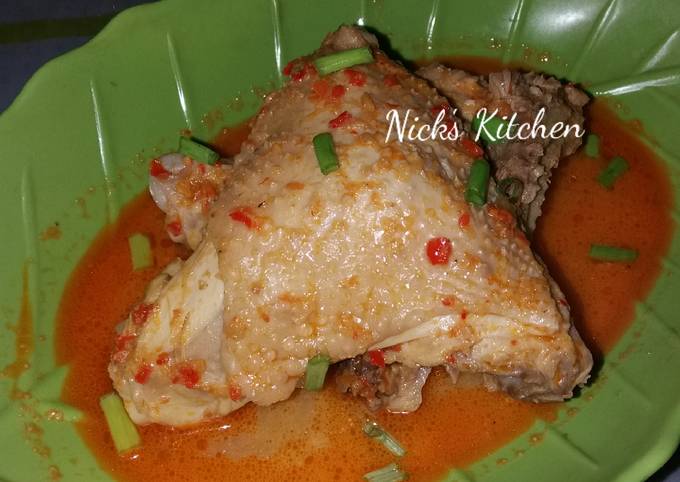 Resep Ayam Bumbu Rujak Kuah Santan oleh Nick Setiawan - Cookpad