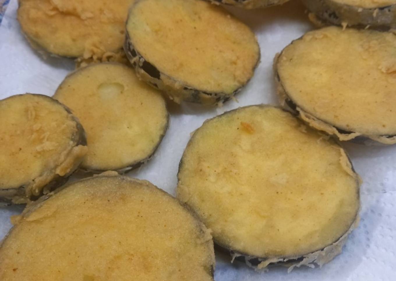 Berenjenas fritas a lo mateo