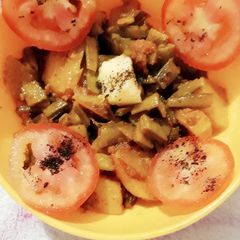 A picture of Gavar beans veg.