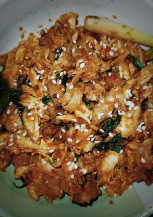 Foto resep Ayam suwir kemangi