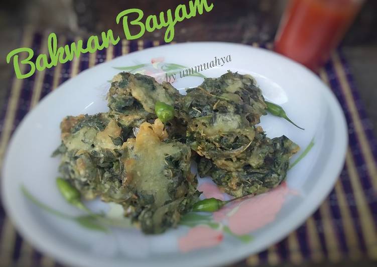Bakwan Bayam