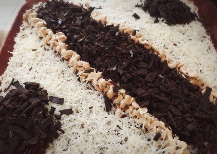 Resep Brownies Kukus Ulang Tahun Chocolate ChocoPandan 🎂, Menggugah Selera