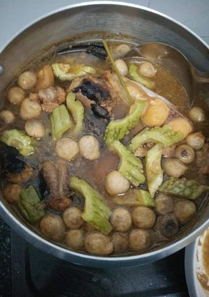 Hình của món Mắm Kho.